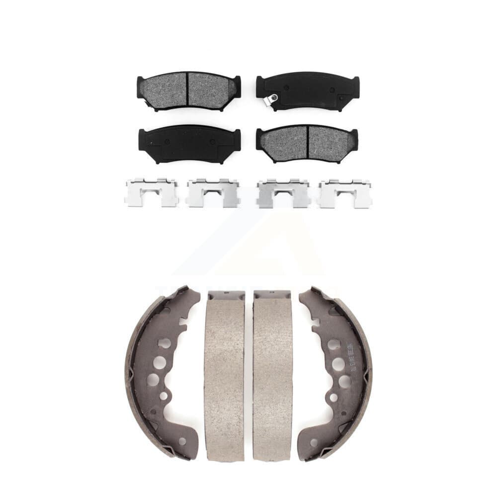 Transit Auto - KSN-100128 - Front and Rear Disc Brake Pad Kits image 1