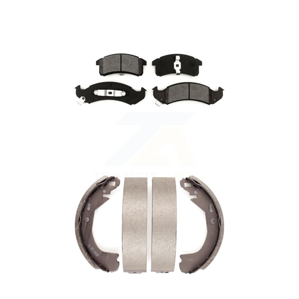 Transit Auto - KSN-100141 - Front and Rear Disc Brake Pad Kits image 1