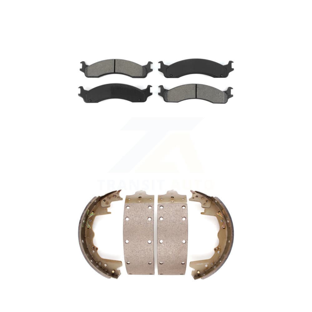 Transit Auto - KSN-100157 - Front and Rear Disc Brake Pad Kits image 1