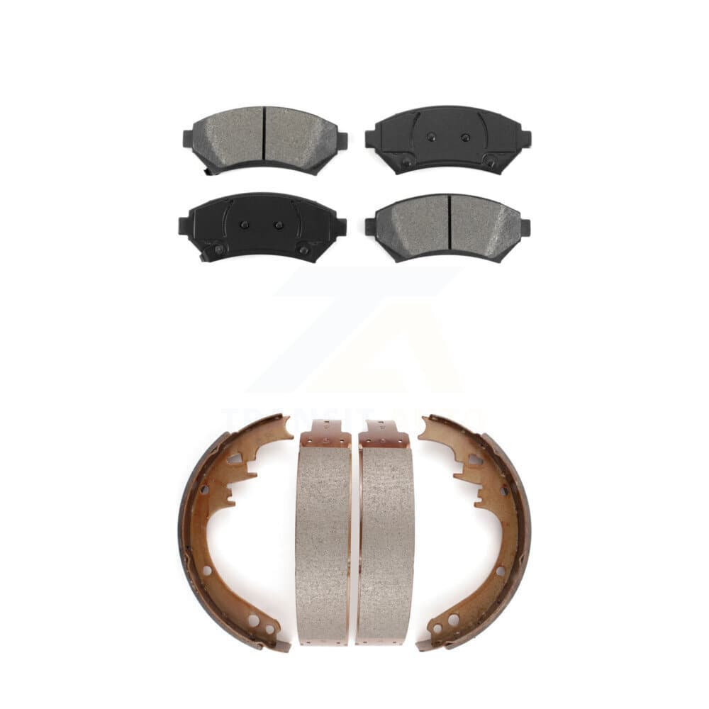 Transit Auto - KSN-100168 - Front and Rear Disc Brake Pad Kits image 1