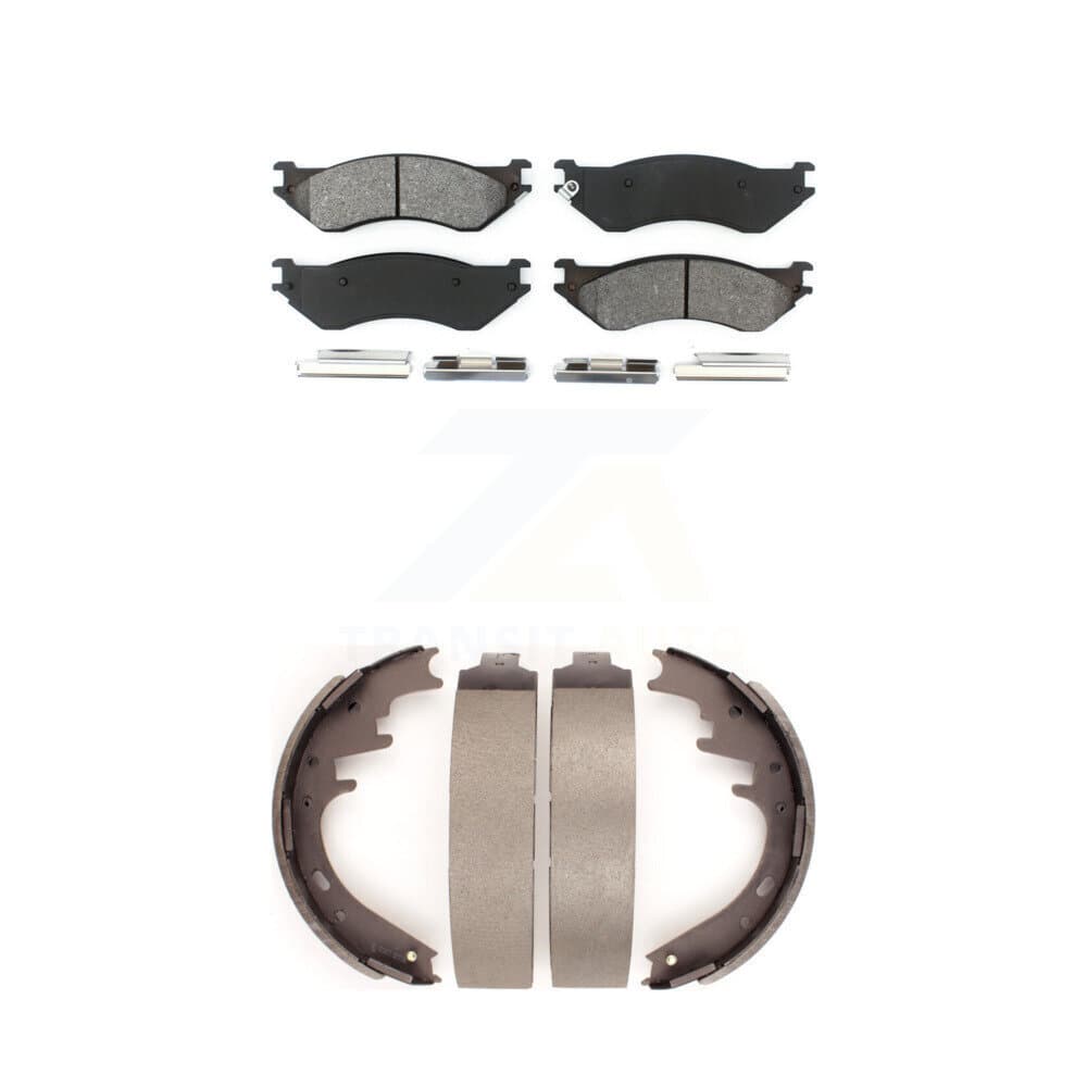 Transit Auto - KSN-100173 - Front and Rear Disc Brake Pad Kits image 1