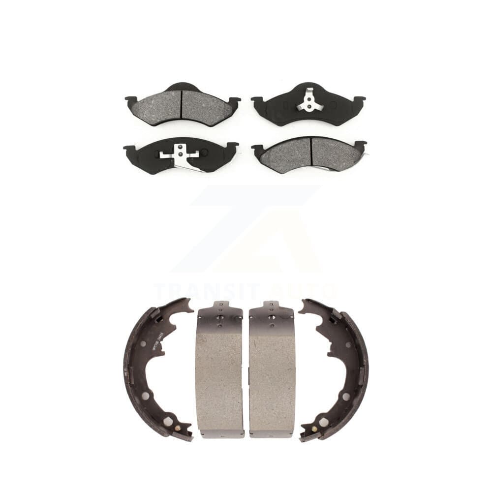 Transit Auto - KSN-100182 - Front and Rear Disc Brake Pad Kits image 1