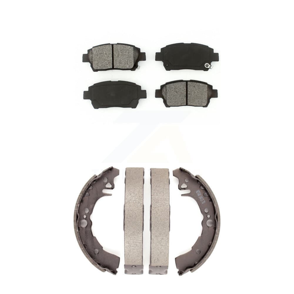 Transit Auto - KSN-100205 - Front and Rear Disc Brake Pad Kits image 1