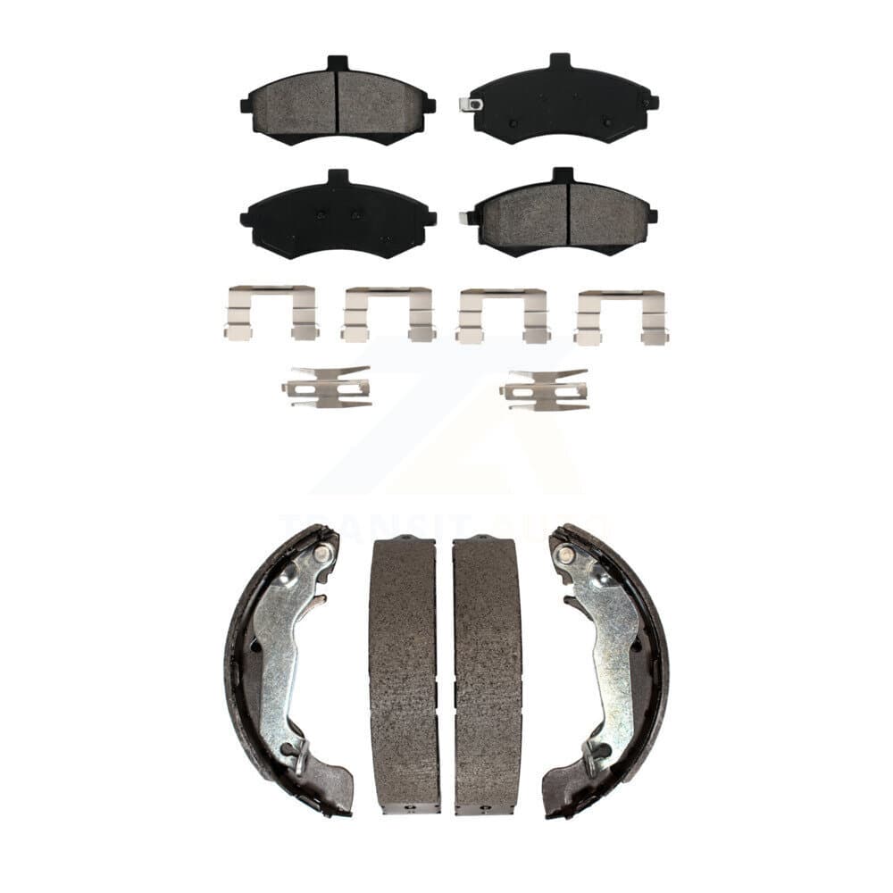 Transit Auto - KSN-100256 - Front and Rear Disc Brake Pad Kits image 1