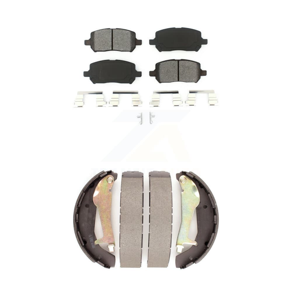 Transit Auto - KSN-100262 - Front and Rear Disc Brake Pad Kits image 1