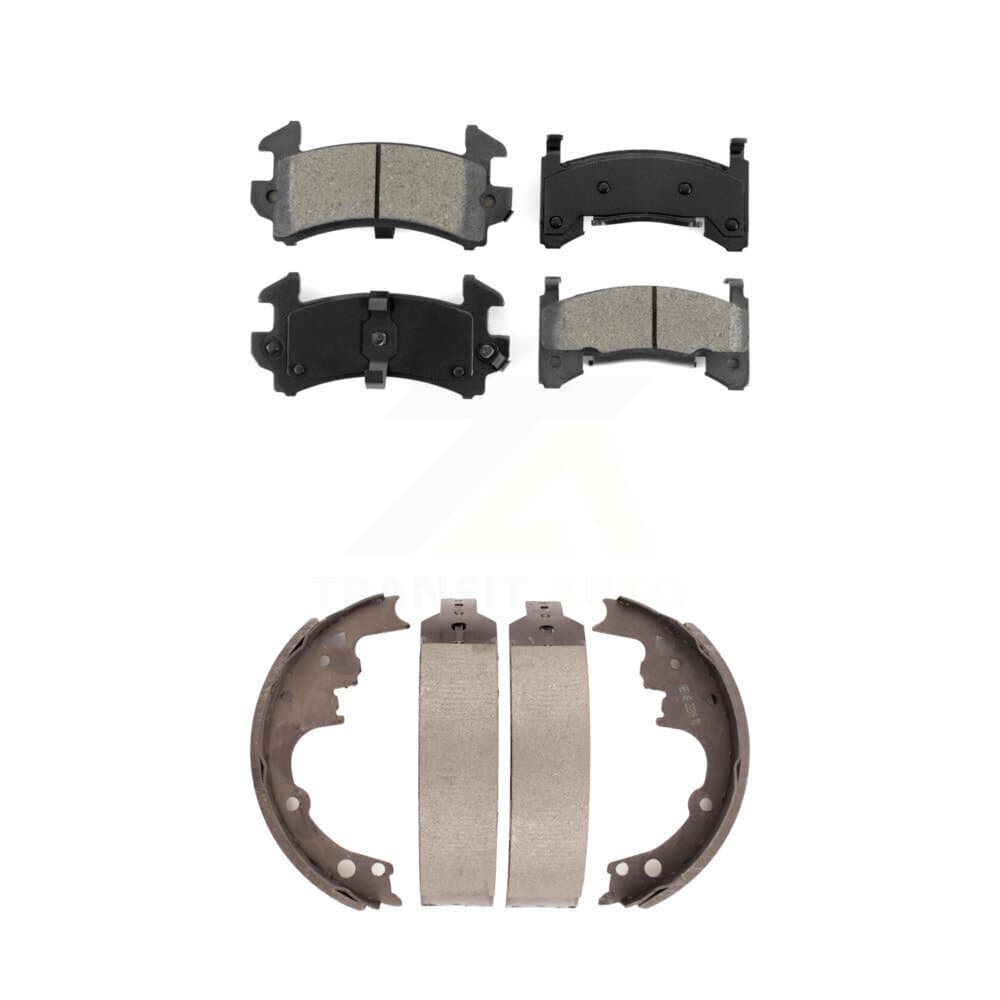 Transit Auto - KSN-100270 - Front and Rear Disc Brake Pad Kits image 1