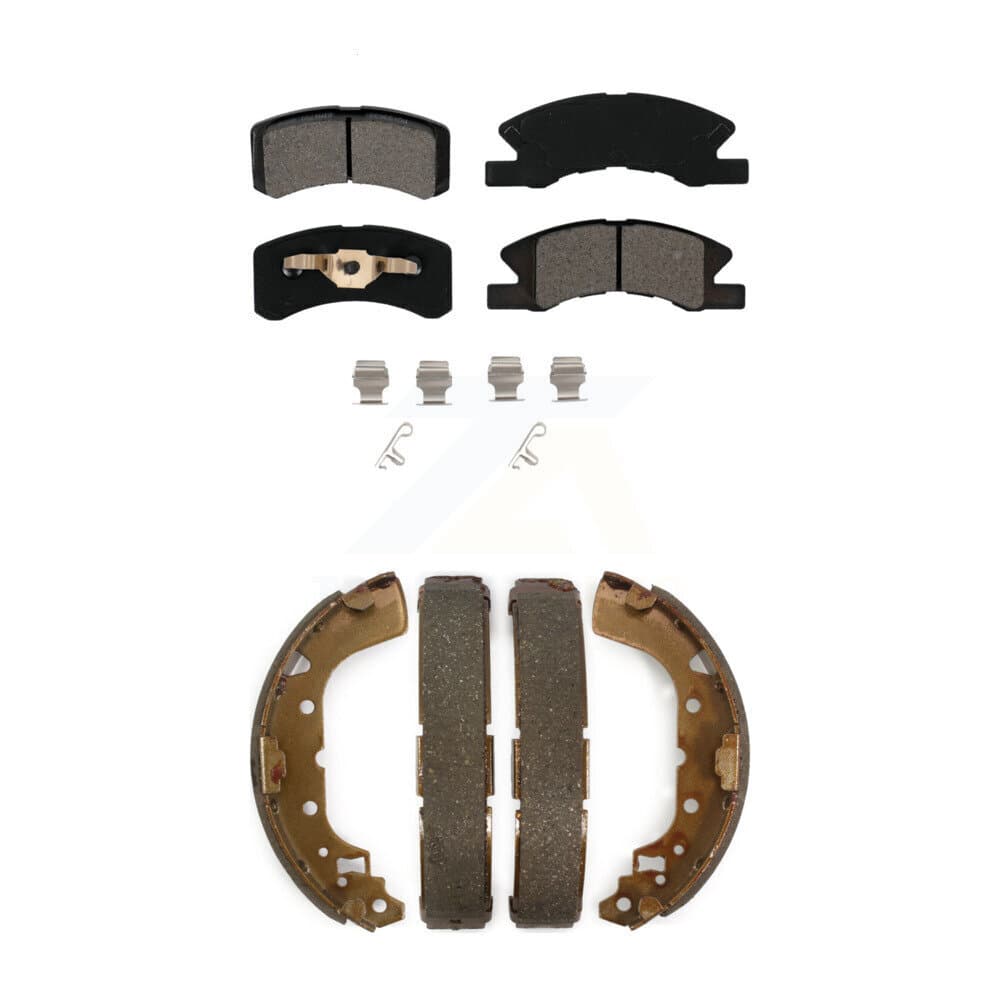 Transit Auto - KSN-100278 - Front and Rear Disc Brake Pad Kits image 1