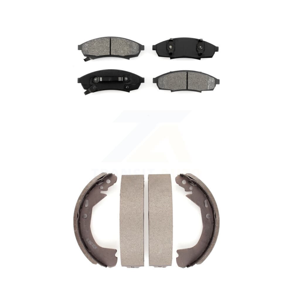 Transit Auto - KSN-100282 - Front and Rear Disc Brake Pad Kits image 1