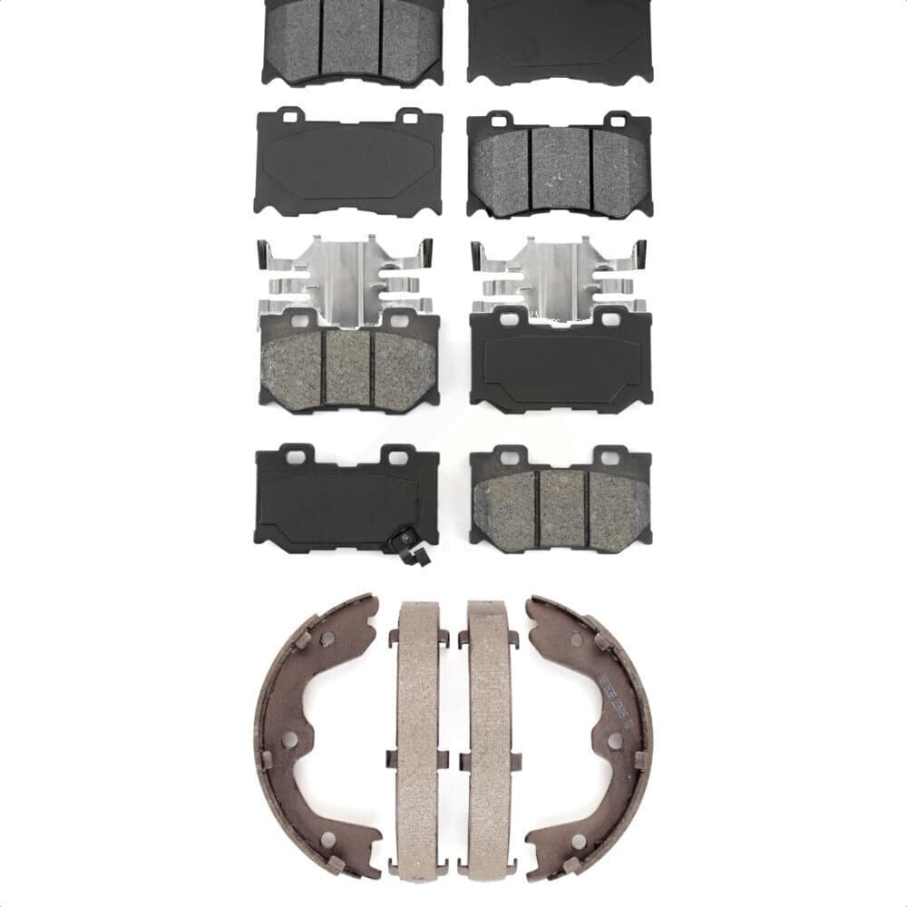 Transit Auto - KSN-100562 - Front and Rear Disc Brake Pad Kits image 1