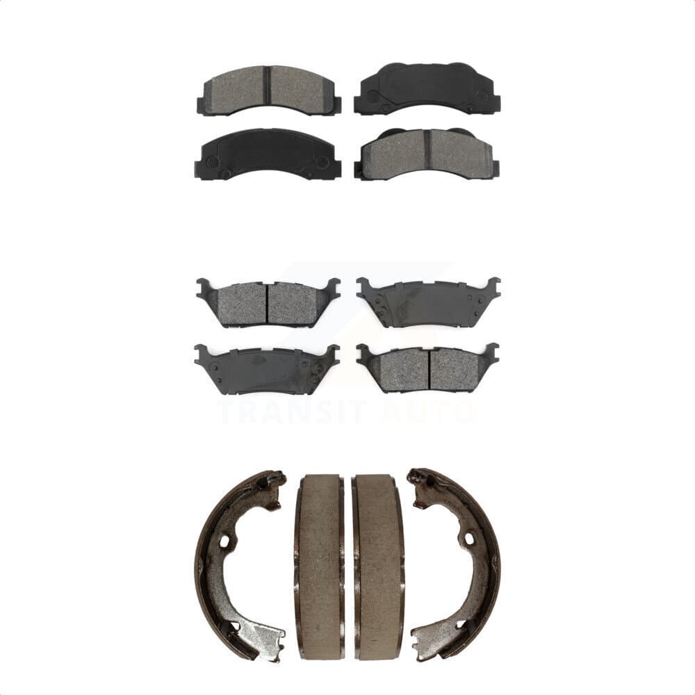 Transit Auto - KSN-100568 - Front and Rear Disc Brake Pad Kits image 1