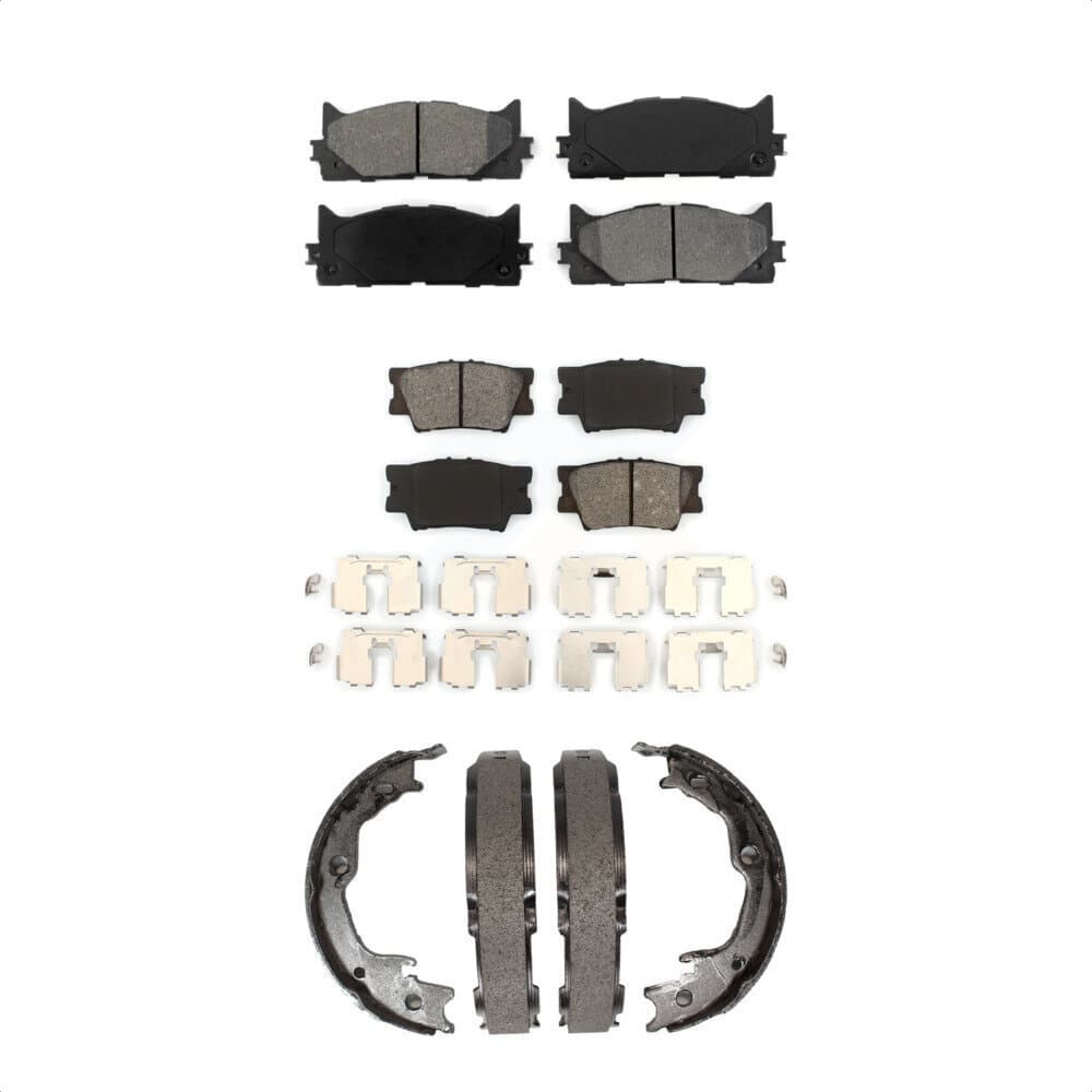 Transit Auto - KSN-100571 - Front and Rear Disc Brake Pad Kits image 1