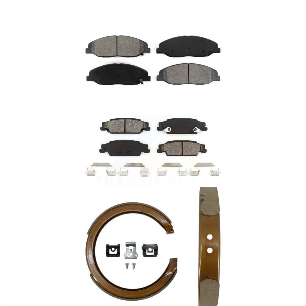 Transit Auto - KSN-100594 - Front and Rear Disc Brake Pad Kits image 1