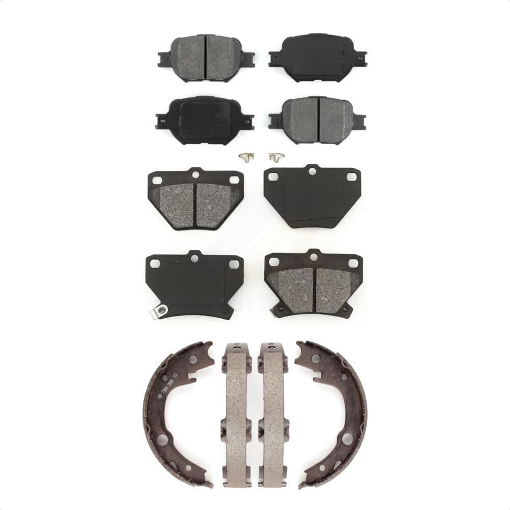 Transit Auto - KSN-100603 - Front and Rear Disc Brake Pad Kits image 1