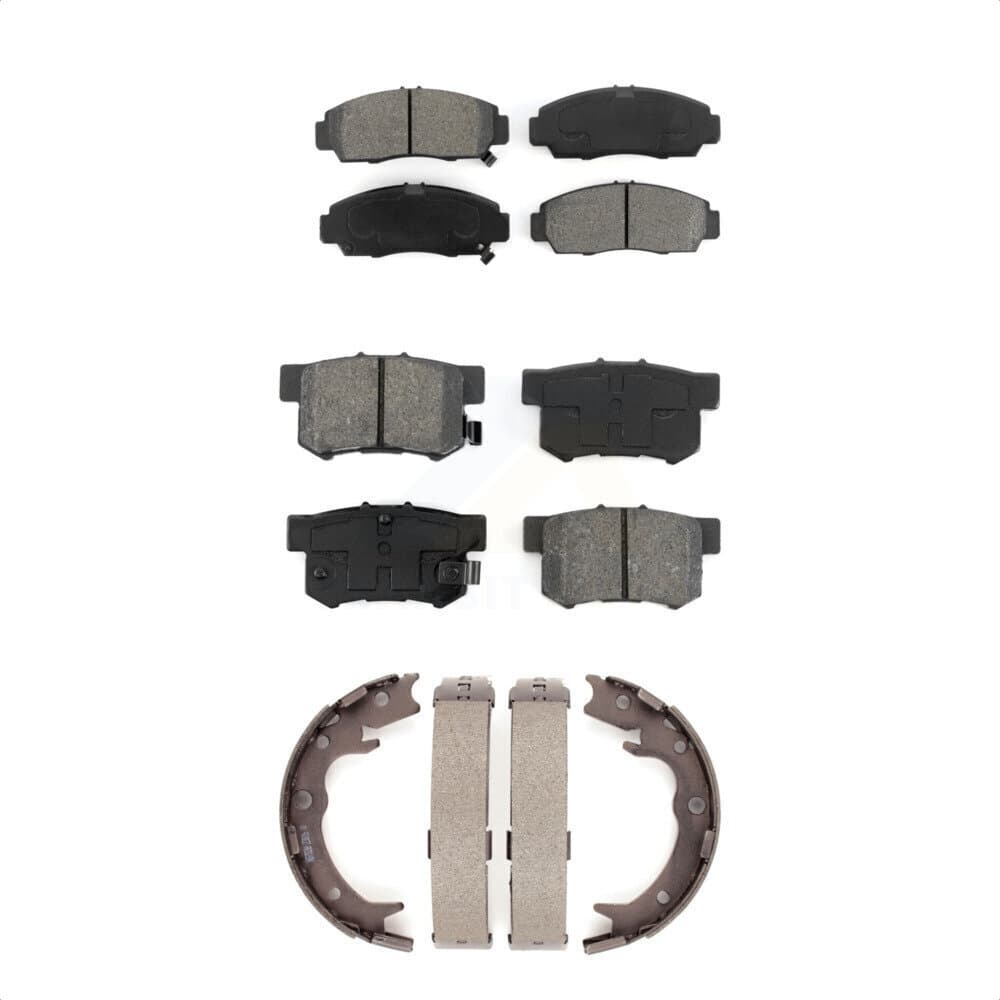 Transit Auto - KSN-100613 - Front and Rear Disc Brake Pad Kits image 1