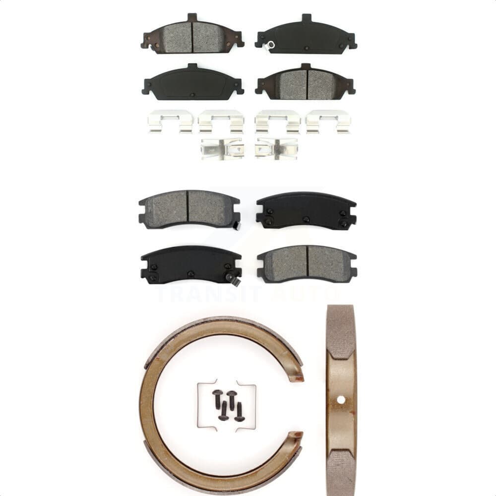 Transit Auto - KSN-100625 - Front and Rear Disc Brake Pad Kits image 1