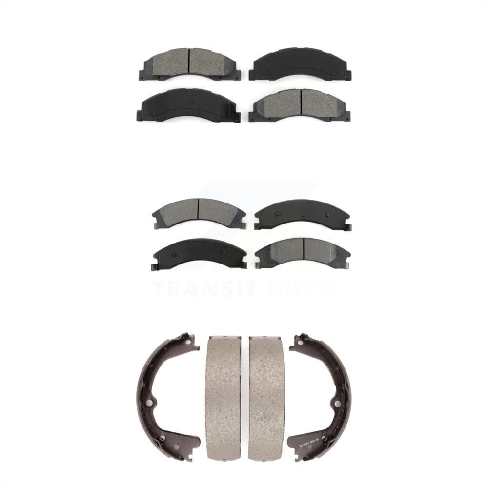 Transit Auto - KSN-100652 - Front and Rear Disc Brake Pad Kits image 1