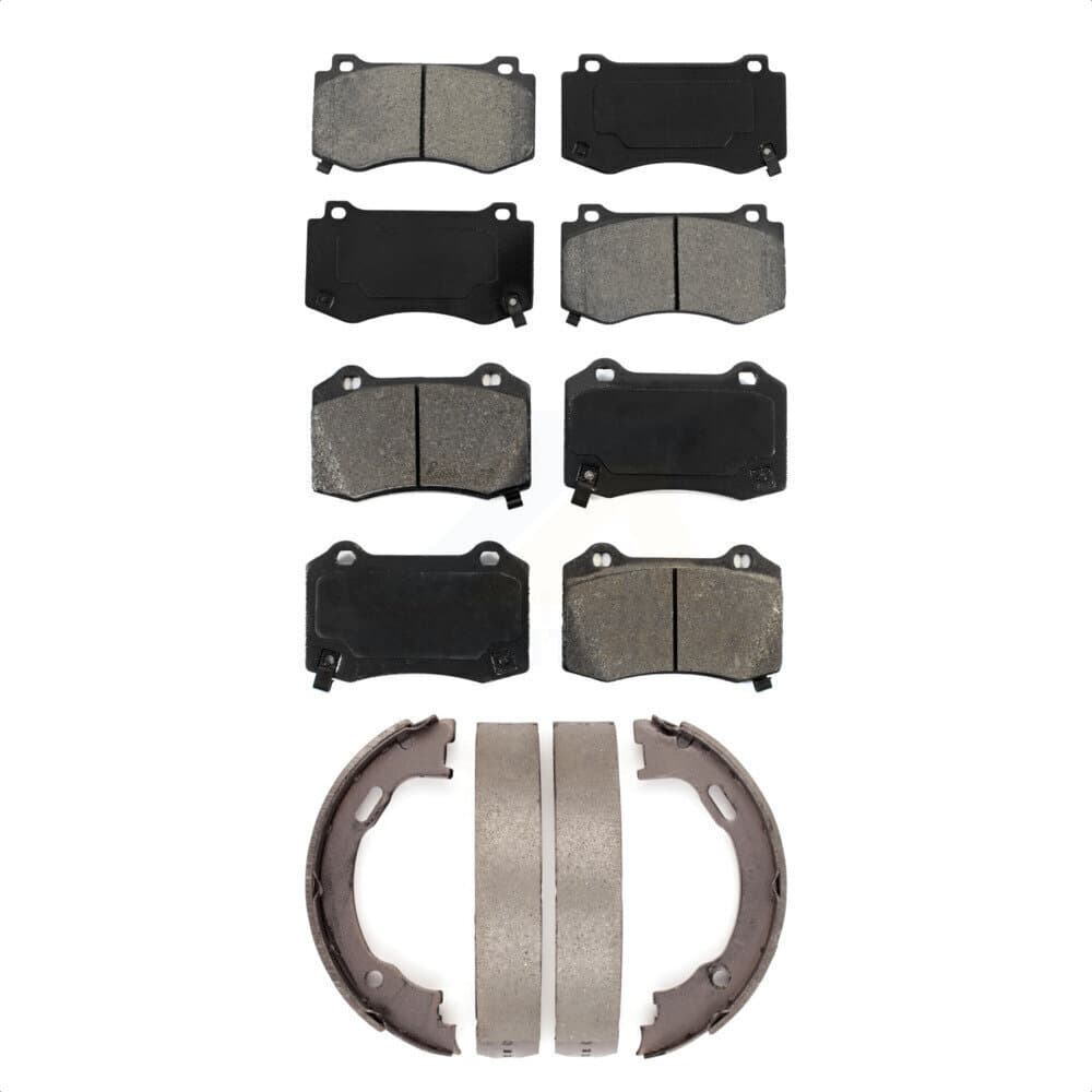 Transit Auto - KSN-100670 - Front and Rear Disc Brake Pad Kits image 1