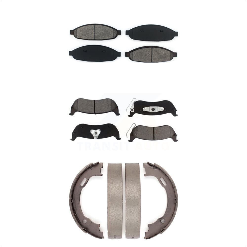 Transit Auto - KSN-100674 - Front and Rear Disc Brake Pad Kits image 1