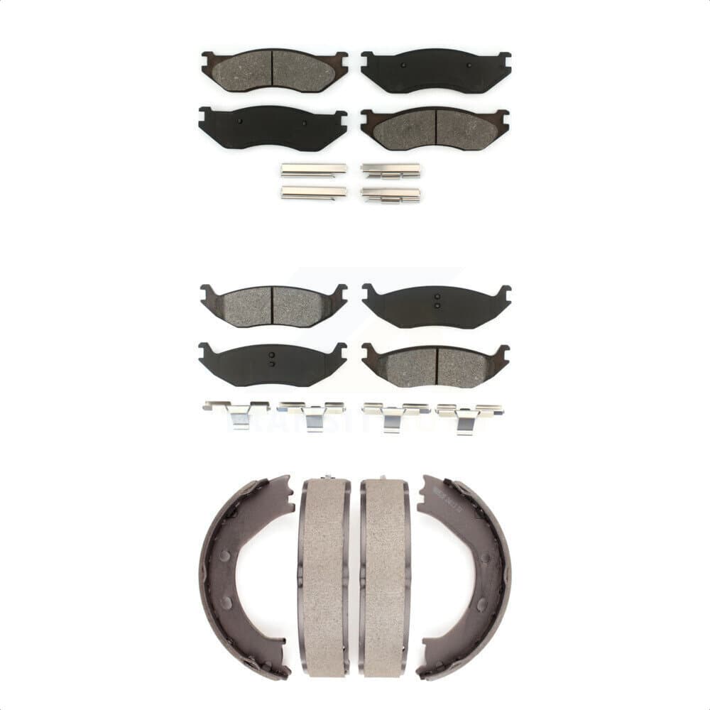 Transit Auto - KSN-100675 - Front and Rear Disc Brake Pad Kits image 1