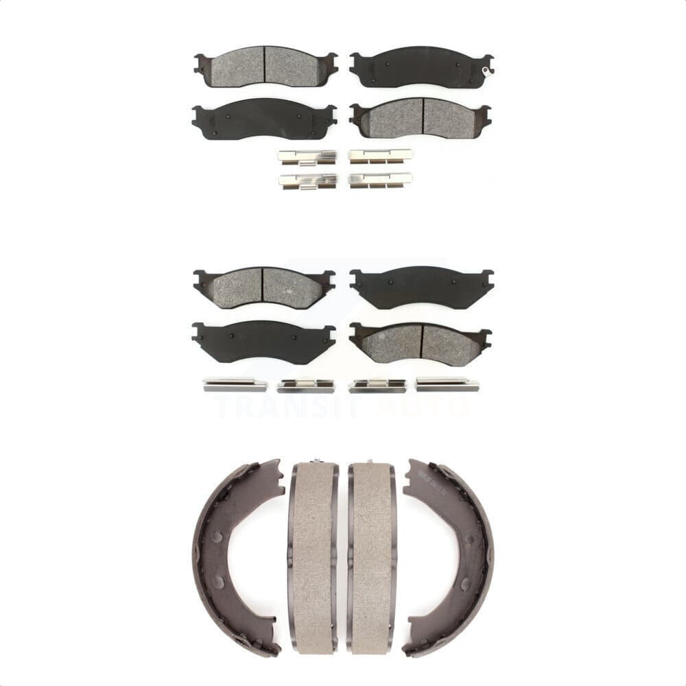 Transit Auto - KSN-100677 - Front and Rear Disc Brake Pad Kits image 1