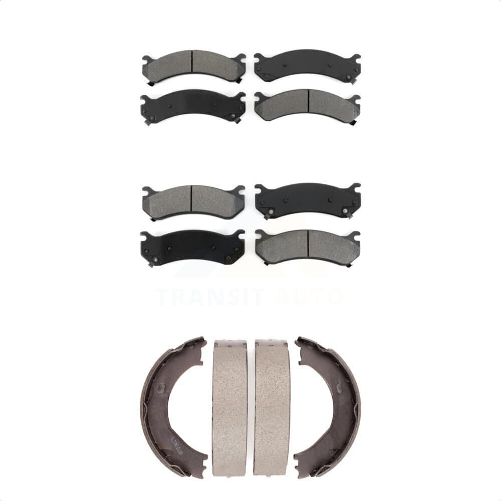 Transit Auto - KSN-100715 - Front and Rear Disc Brake Pad Kits image 1