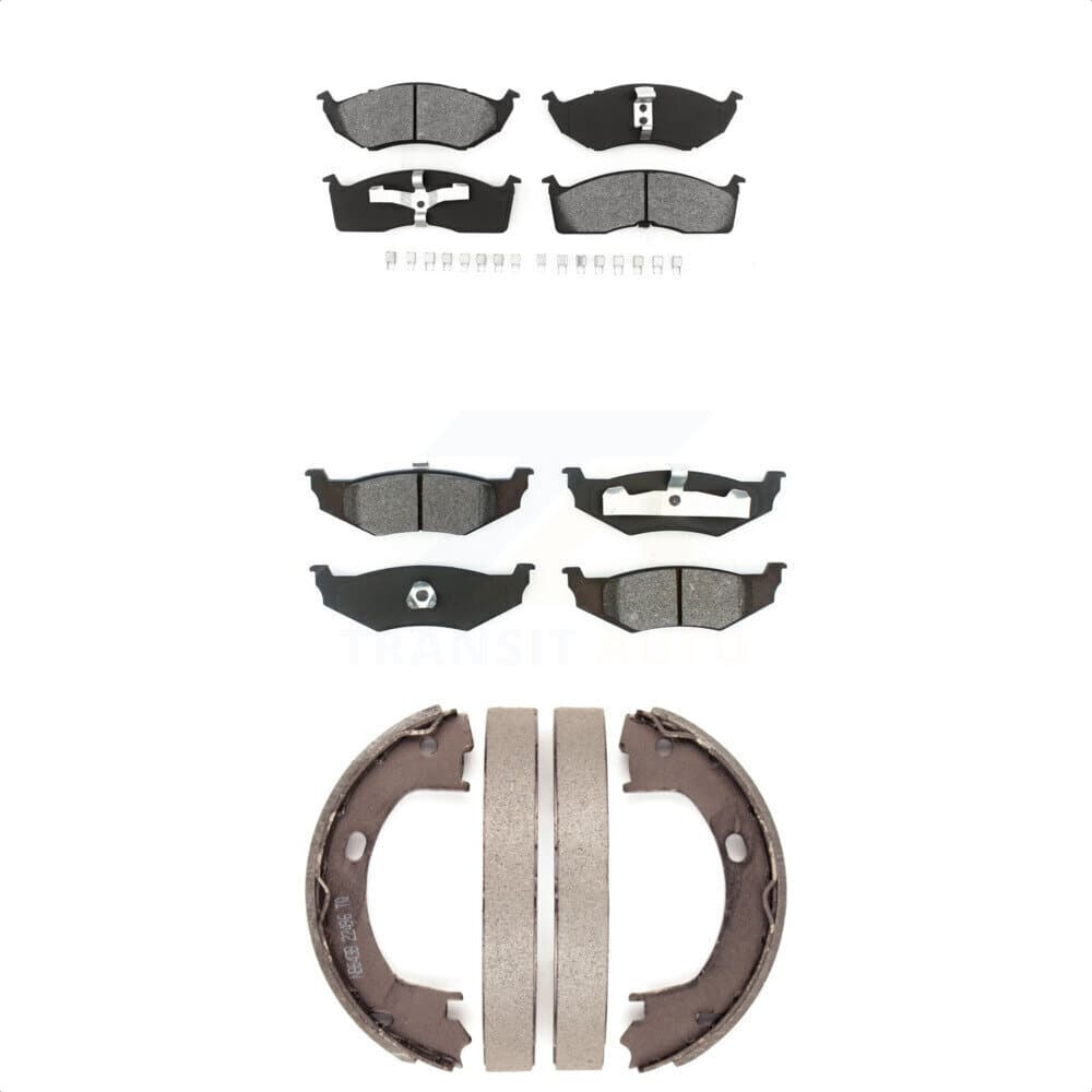 Transit Auto - KSN-100732 - Front and Rear Disc Brake Pad Kits image 1