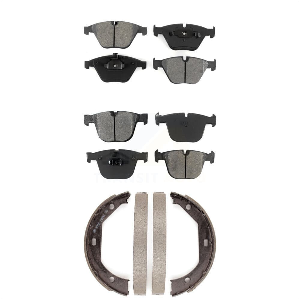 Transit Auto - KSN-100740 - Front and Rear Disc Brake Pad Kits image 1