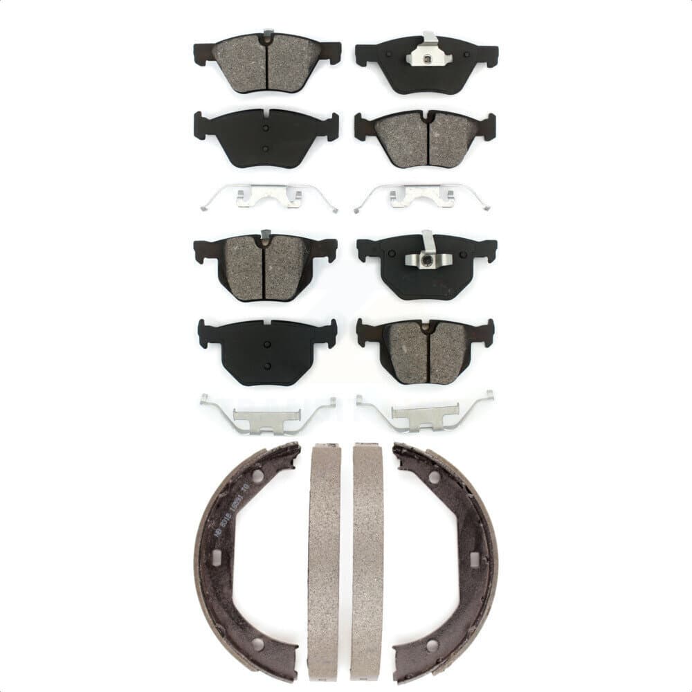 Transit Auto - KSN-100743 - Front and Rear Disc Brake Pad Kits image 1