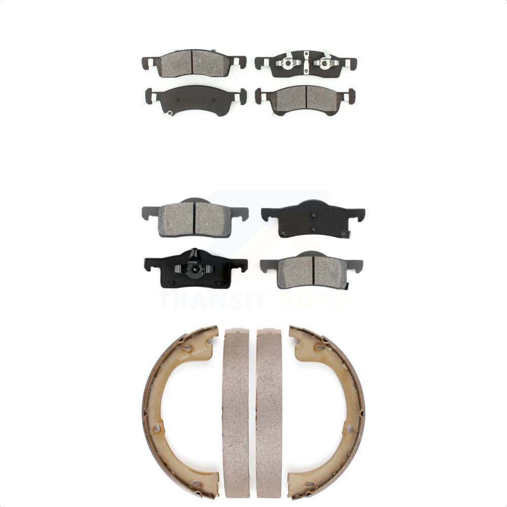 Transit Auto - KSN-100747 - Front and Rear Disc Brake Pad Kits image 1