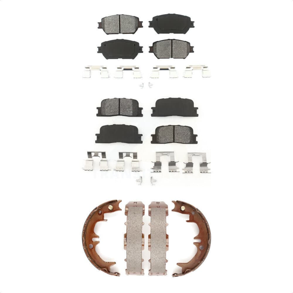 Transit Auto - KSN-100756 - Front and Rear Disc Brake Pad Kits image 1