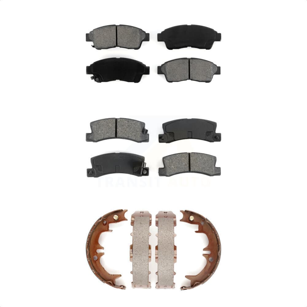 Transit Auto - KSN-100760 - Front and Rear Disc Brake Pad Kits image 1