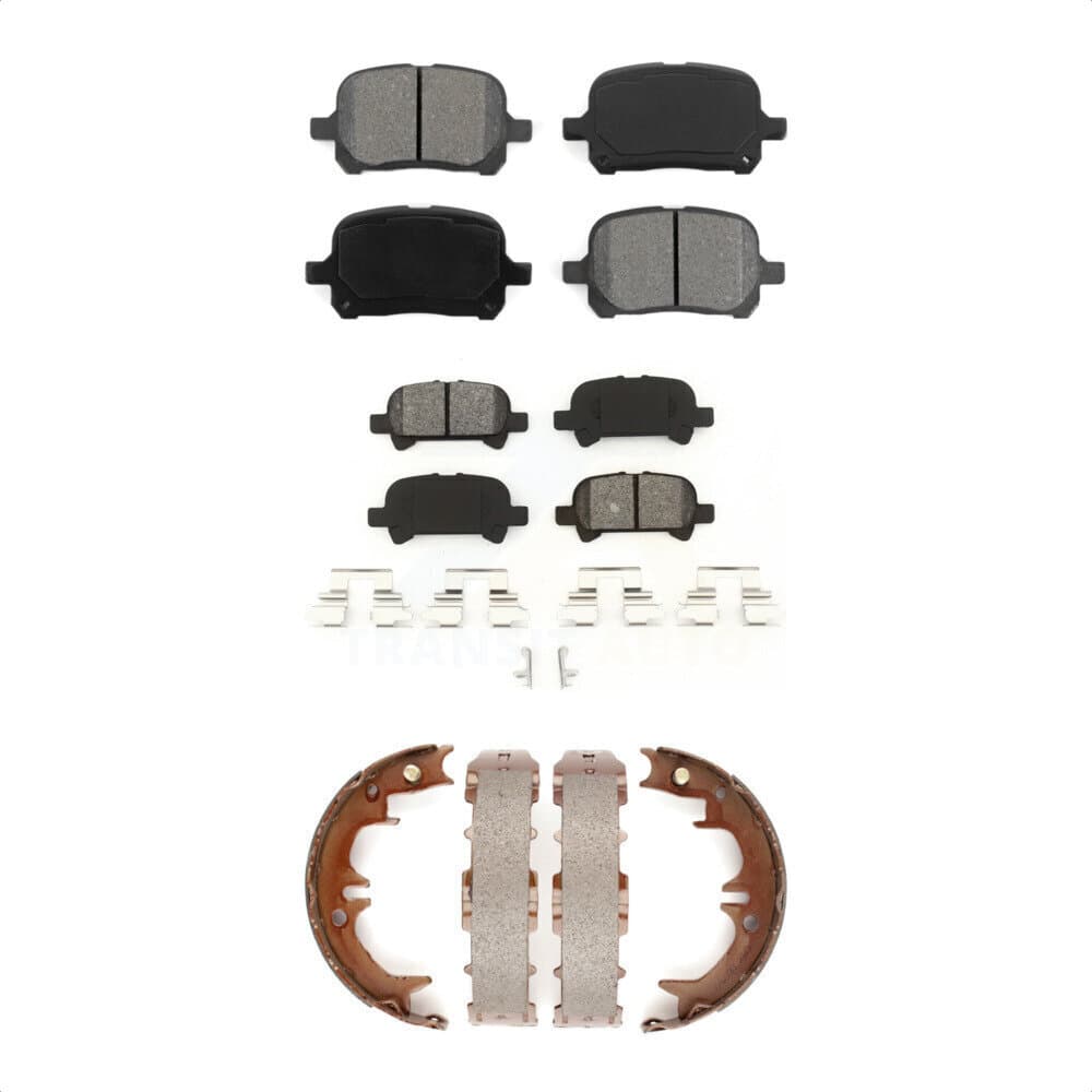 Transit Auto - KSN-100761 - Front and Rear Disc Brake Pad Kits image 1