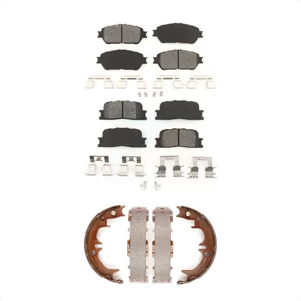 Transit Auto - KSN-100764 - Front and Rear Disc Brake Pad Kits image 1