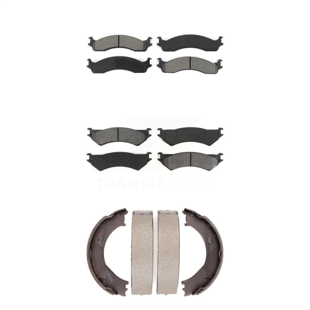 Transit Auto - KSN-100773 - Front and Rear Disc Brake Pad Kits image 1