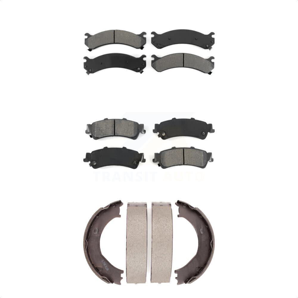 Transit Auto - KSN-100780 - Front and Rear Disc Brake Pad Kits image 1