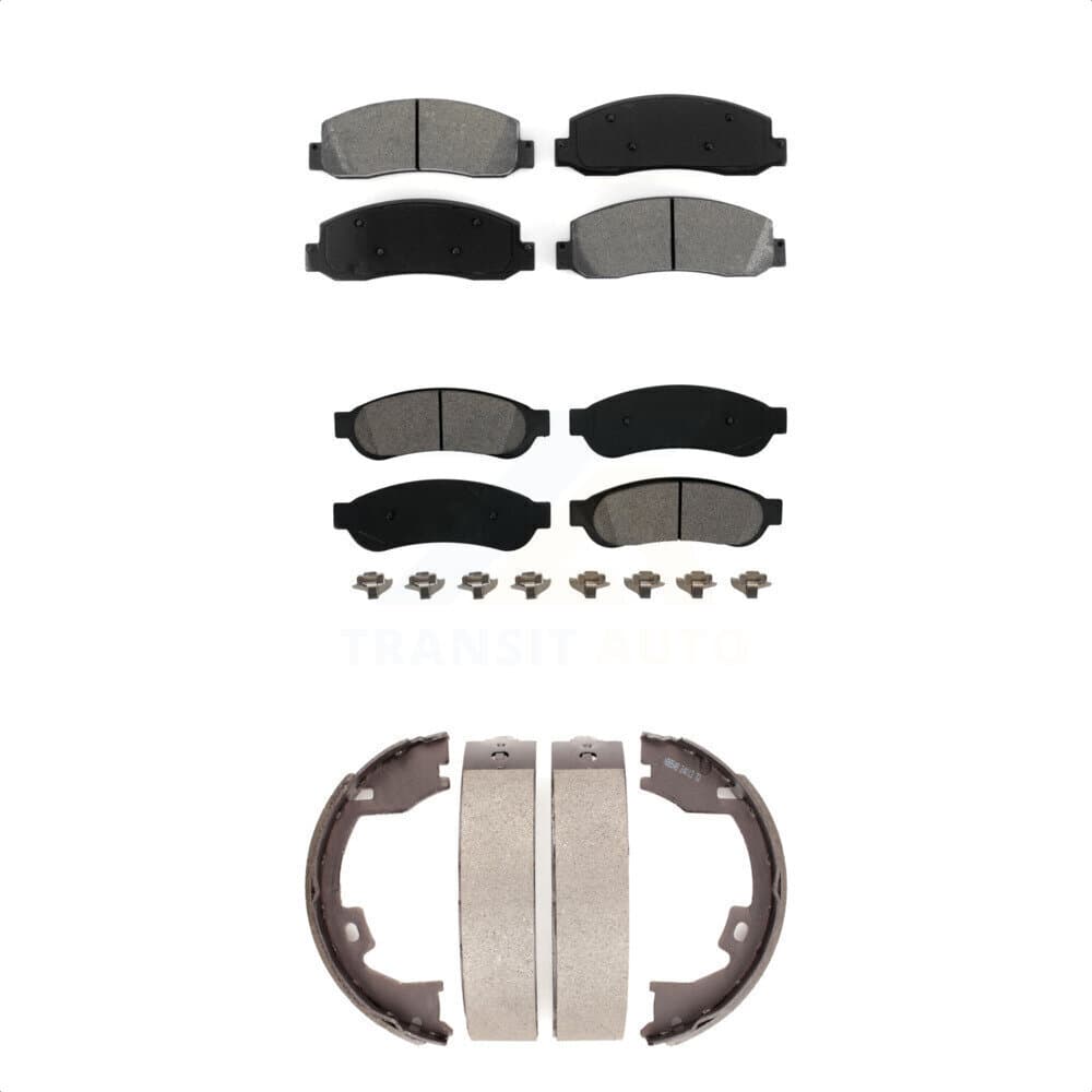 Transit Auto - KSN-100784 - Front and Rear Disc Brake Pad Kits image 1