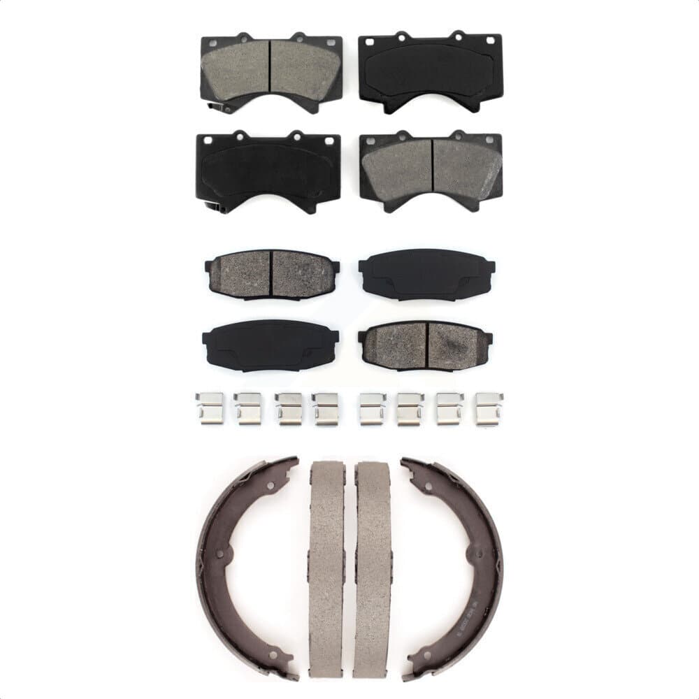 Transit Auto - KSN-100789 - Front and Rear Disc Brake Pad Kits image 1