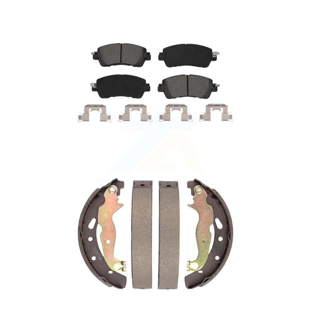 Transit Auto - KSN-100848 - Front and Rear Disc Brake Pad Kits image 1