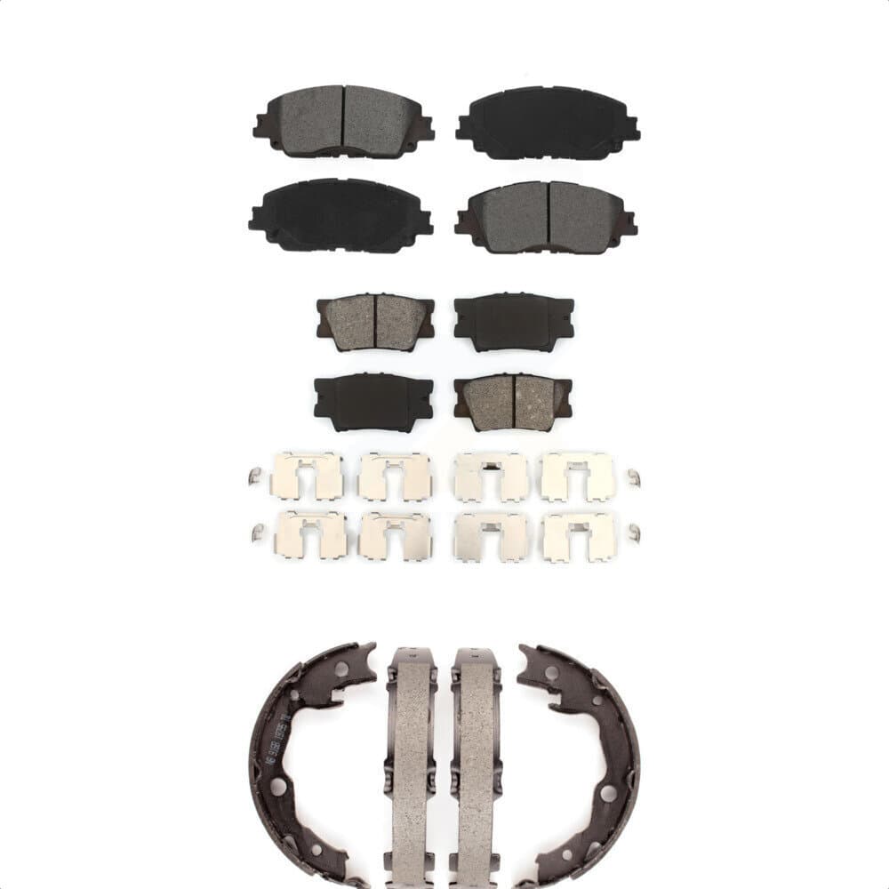 Transit Auto - KSN-100860 - Front and Rear Disc Brake Pad Kits image 1