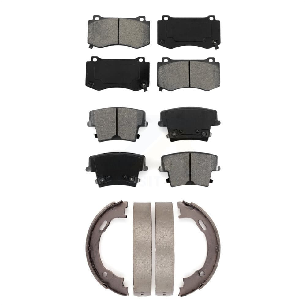 Transit Auto - KSN-100867 - Front and Rear Disc Brake Pad Kits image 1