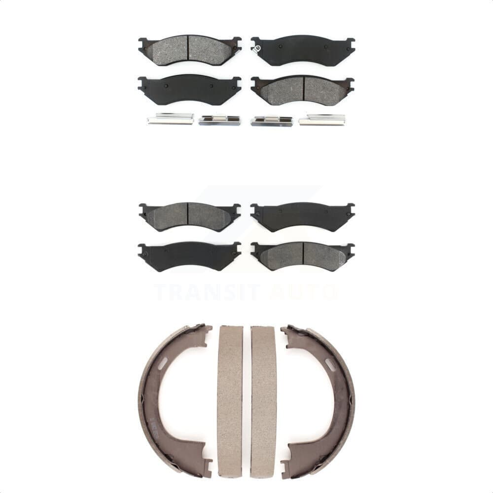 Transit Auto - KSN-100877 - Front and Rear Disc Brake Pad Kits image 1