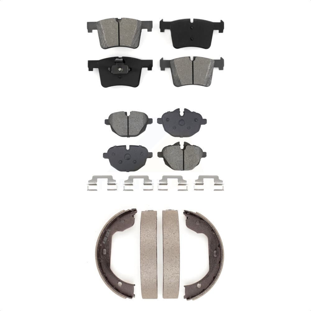 Transit Auto - KSN-100905 - Front and Rear Disc Brake Pad Kits image 1