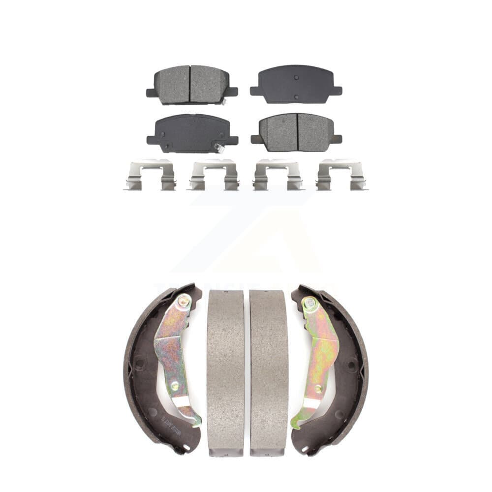 Transit Auto - KSN-100910 - Front and Rear Disc Brake Pad Kits image 1