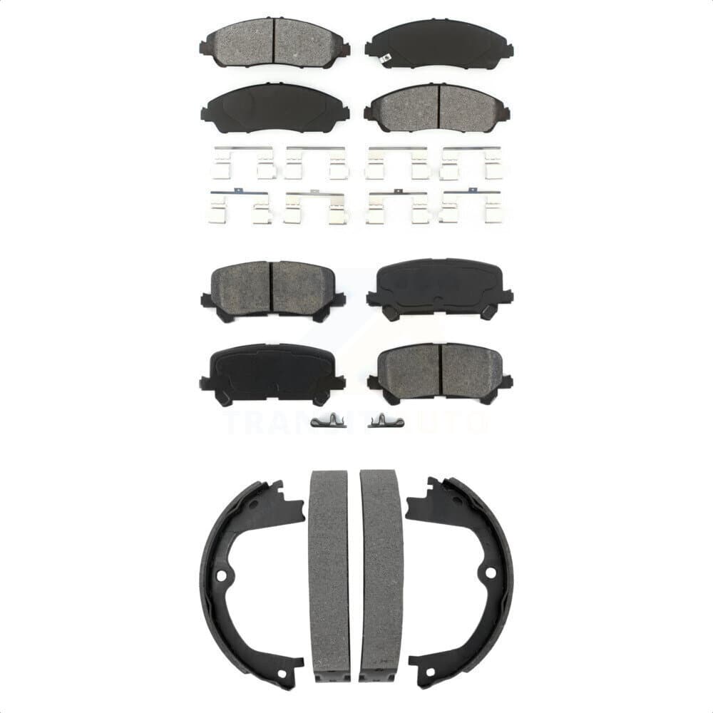 Transit Auto - KSN-100928 - Front and Rear Disc Brake Pad Kits image 1
