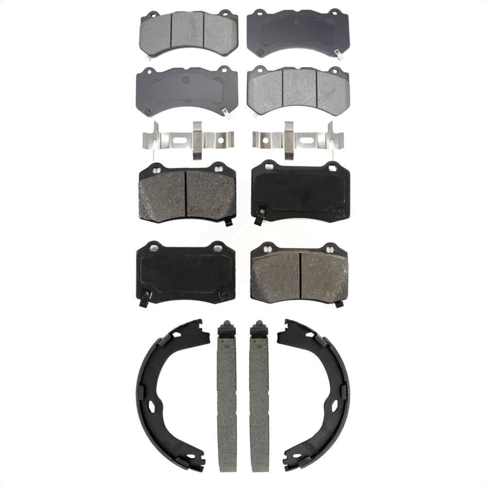 Transit Auto - KSN-100941 - Front and Rear Disc Brake Pad Kits image 1