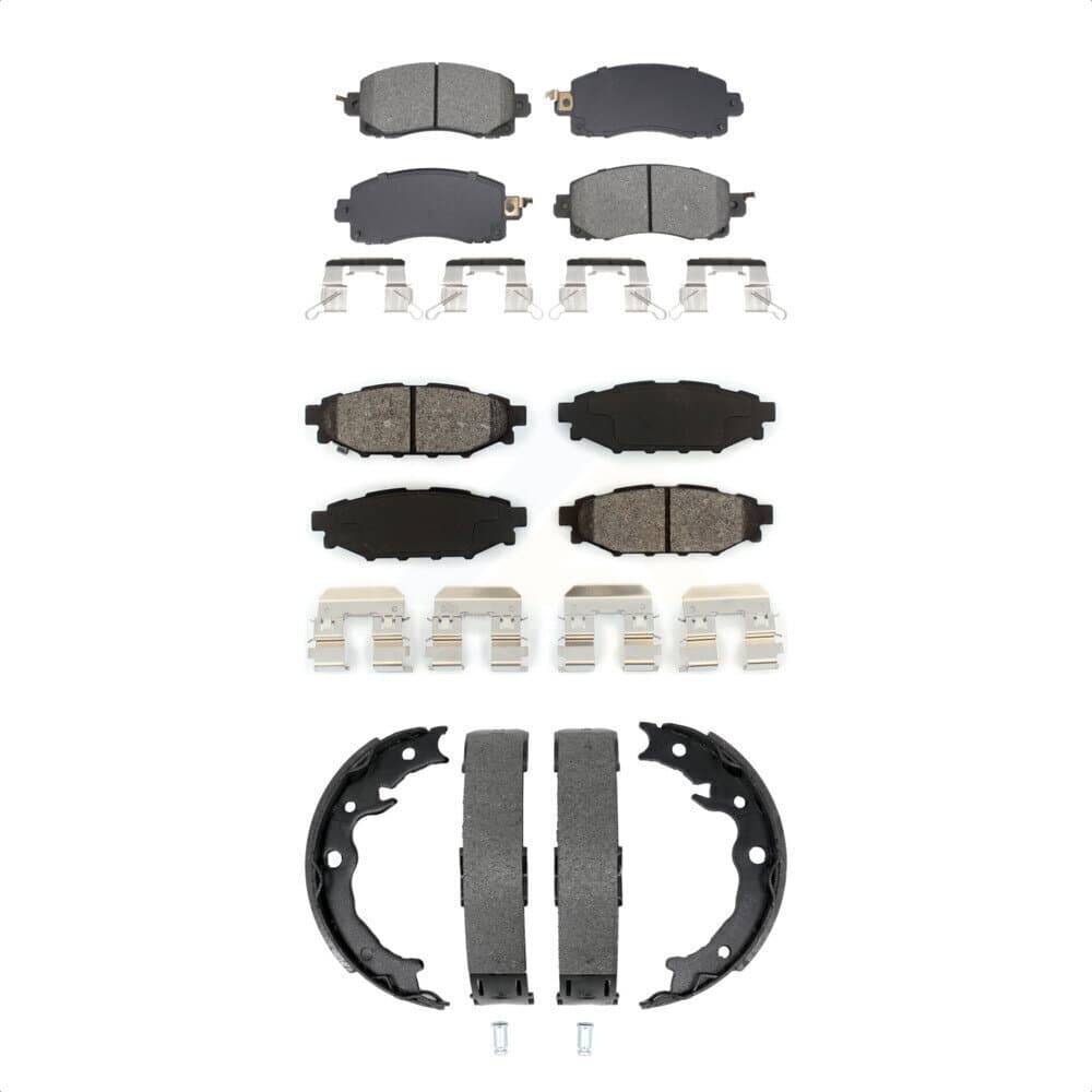 Transit Auto - KSN-100971 - Front and Rear Disc Brake Pad Kits image 1
