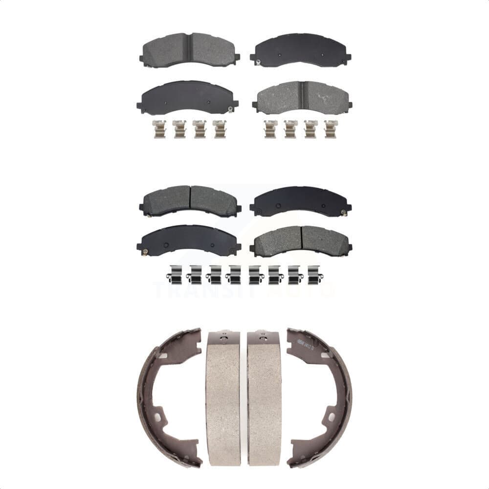 Transit Auto - KSN-100977 - Front and Rear Disc Brake Pad Kits image 1