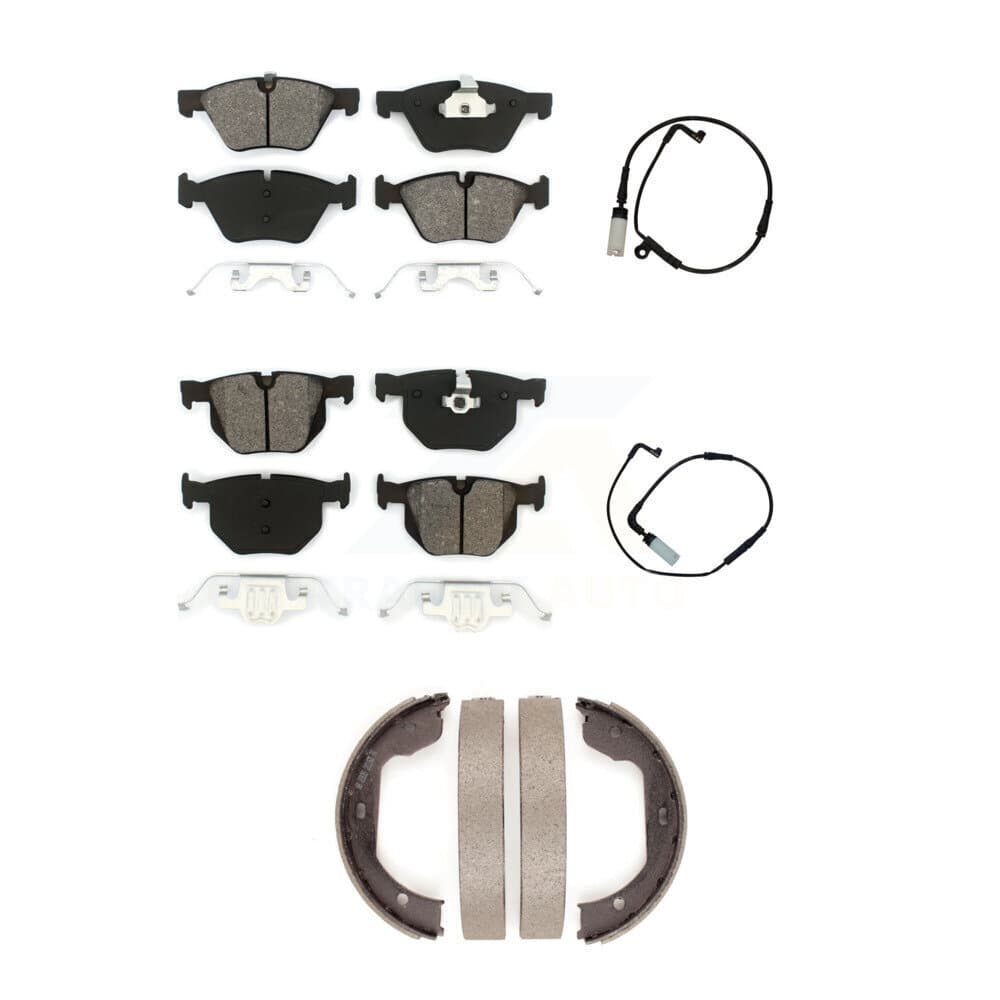 SIM - KSW-100210 - Front and Rear Disc Brake Pad Kits image 1