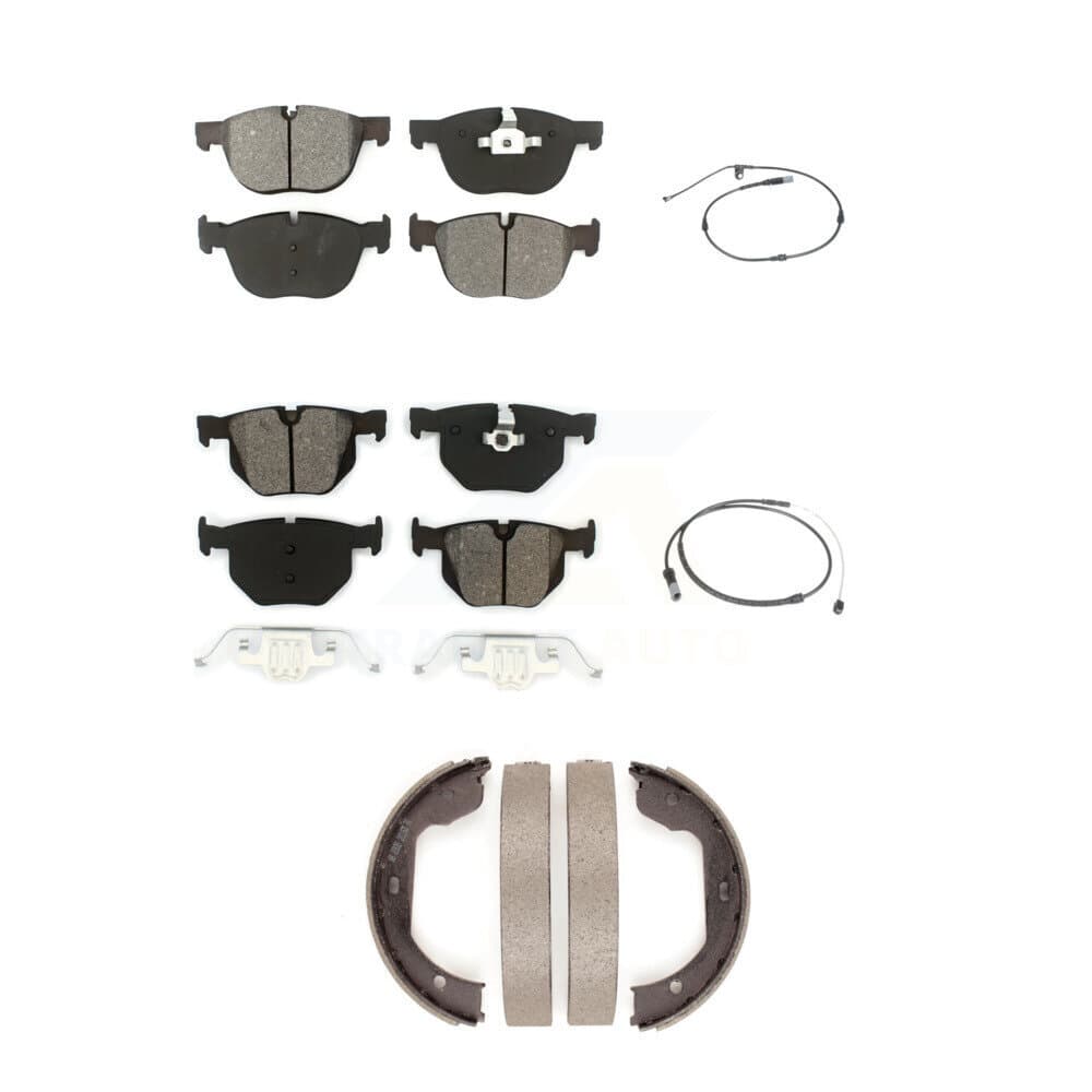 SIM - KSW-100218 - Front and Rear Disc Brake Pad Kits image 1