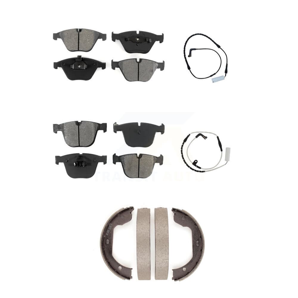 SIM - KSW-100228 - Front and Rear Disc Brake Pad Kits image 1